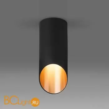 Спот Elektrostandard DLN114 GU10 черный/золото a050120 - Фото 1