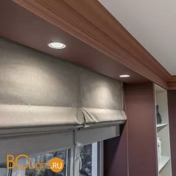 Встраиваемый светильник Elektrostandard 7012 MR16 7012 MR16 WH белый a041261 - Фото 3