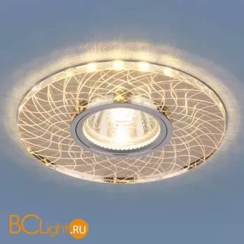 Встраиваемый светильник Elektrostandard 8091 MR16 SL/GD зеркальный/золотой a037514