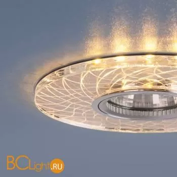 Встраиваемый светильник Elektrostandard 8091 MR16 SL/GD зеркальный/золотой a037514 - Фото 3