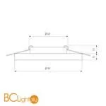 Встраиваемый светильник Elektrostandard 8361-8371 a031515 - Фото 4