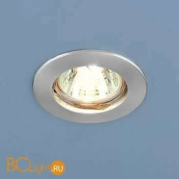 Встраиваемый светильник Elektrostandard 863 863 MR16 SCH хром сатинированный a030073