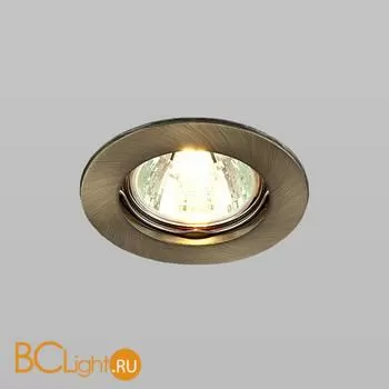 Встраиваемый светильник Elektrostandard 863 863 MR16 SB бронза a030071