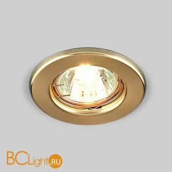 Встраиваемый светильник Elektrostandard 9210 9210 MR16 GD золото a030076