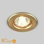 Встраиваемый светильник Elektrostandard 9210 9210 MR16 GD золото a030076