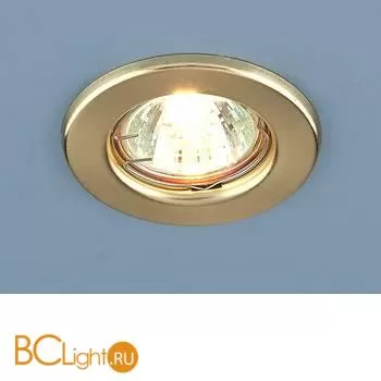 Встраиваемый светильник Elektrostandard 9210 9210 MR16 SGD золото матовое a030077