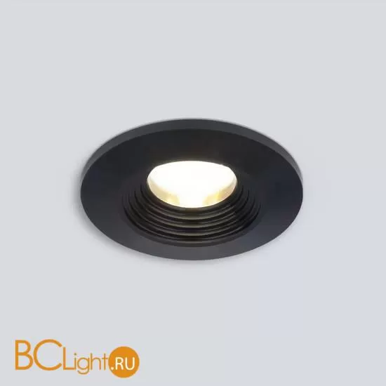 Встраиваемый светильник Elektrostandard 9903 9903 LED 3W COB BK черный a038446