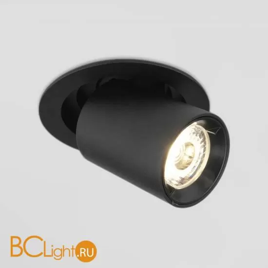 Встраиваемый светильник Elektrostandard 9917 LED 10W 4200K черный матовый a052449