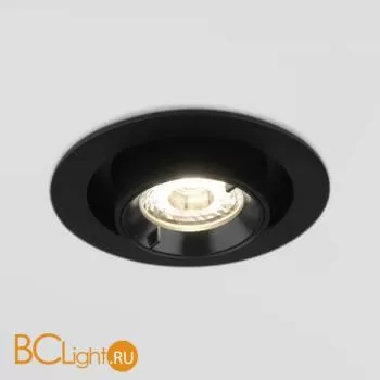 Встраиваемый светильник Elektrostandard 9917 LED 10W 4200K черный матовый a052449 - Фото 1
