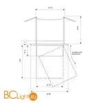 Встраиваемый светильник Elektrostandard 9917 LED 10W 4200K черный матовый a052449 - Фото 3