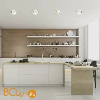 Встраиваемый светильник Elektrostandard 9918 LED 9W 4200K белый a052455 - Фото 2