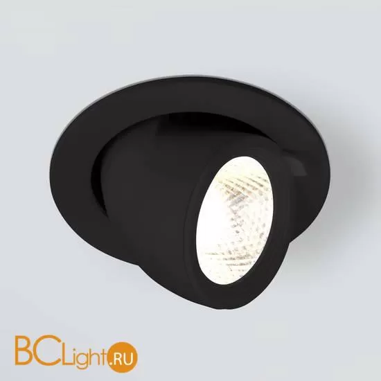 Встраиваемый светильник Elektrostandard 9918 LED 9W 4200K черный a052456