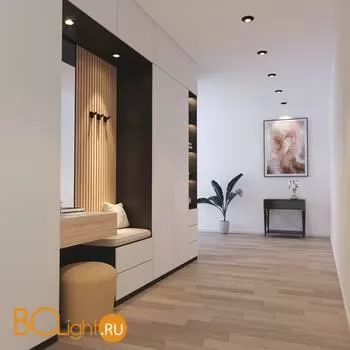 Встраиваемый светильник Elektrostandard 9919&9920 Zoom 9919 LED 10W 4200K черный a052458 - Фото 2