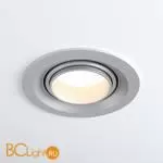 Встраиваемый светильник Elektrostandard 9919&9920 Zoom 9919 LED 10W 4200K серебро a052461 - Фото 0