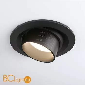 Встраиваемый светильник Elektrostandard 9919&9920 Zoom 9920 LED 15W 4200K черный a052478