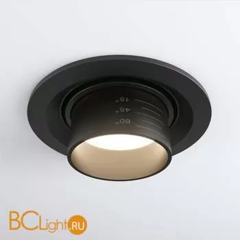 Встраиваемый светильник Elektrostandard 9919&9920 Zoom 9920 LED 15W 4200K черный a052478 - Фото 0
