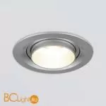 Встраиваемый светодиодный светильник с регулировкой угла освещения Elektrostandard Zoom 9920 LED 15W 4200K серебро a052479 - Фото 1