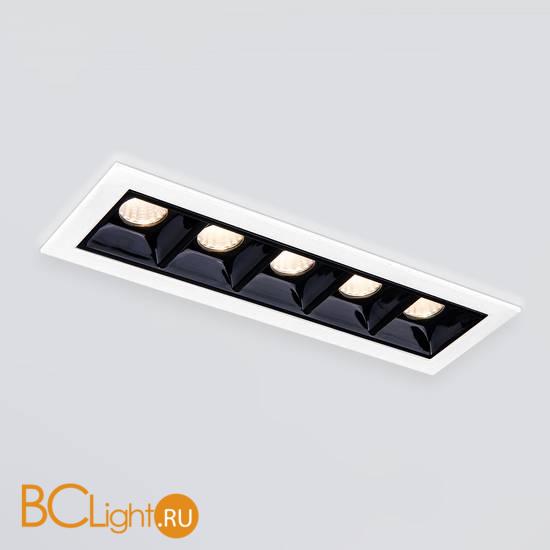 Встраиваемый светильник Elektrostandard 9921 LED 10W 4200K белый/черный a052480