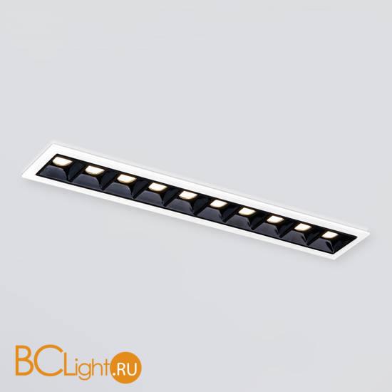 Встраиваемый светильник Elektrostandard 9922 LED 20W 4200K белый/черный a052481