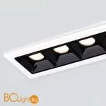 Встраиваемый светильник Elektrostandard 9922 LED 20W 4200K белый/черный a052481 - Фото 0