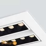 Встраиваемый светильник Elektrostandard 9923 LED 20W 4200K белый/черный a052482 - Фото 1