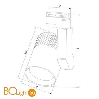 Трековый светильник Elektrostandard Accord LTB44 a044429 - Фото 6