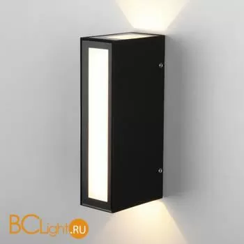 Уличный настенный светильник Elektrostandard Acrux 1524 TECHNO LED черный a048179
