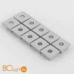 Заглушка для профиля Elektrostandard Аксессуары для светодиодных лент 12/24V ZL-2-ALP024 a067734 - Фото 1