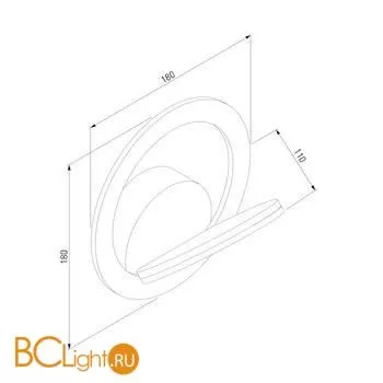 Настенный светильник Elektrostandard Alero MRL LED 1010 a043975 - Фото 3