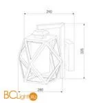 Бра Elektrostandard Ambra 35133/D черный a056232 - Фото 2