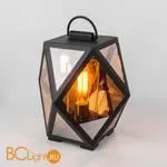 Садово-парковый фонарь Elektrostandard Ambra 35133/S черный a056234 - Фото 0