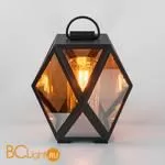 Садово-парковый фонарь Elektrostandard Ambra 35133/S черный a056234 - Фото 1