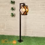 Садово-парковый фонарь Elektrostandard Ambra 35133/F черный a056235 - Фото 0