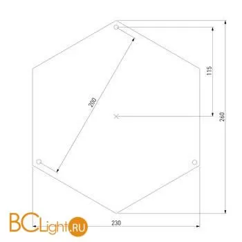 Садово-парковый фонарь Elektrostandard Andromeda GLYF-8024F/3 a028000 - Фото 2