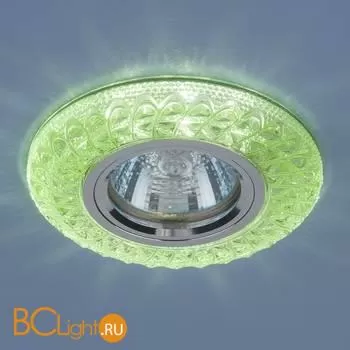 Встраиваемый светильник Elektrostandard Angli 2180 MR16 GR зеленый a034166 - Фото 1