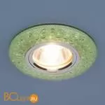 Встраиваемый светильник Elektrostandard Angli 2180 MR16 GR зеленый a034166 - Фото 0