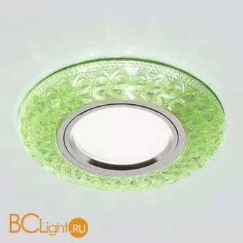 Встраиваемый светильник Elektrostandard Angli 2180 MR16 зеленый a049336