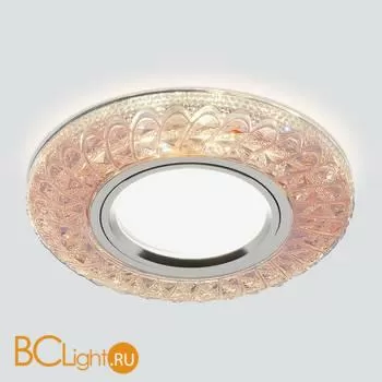 Встраиваемый светильник Elektrostandard Angli 2180 MR16 розовый a049343