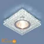 Встраиваемый светильник Elektrostandard Annuli 8391 MR16 CL/SL прозрачный/серебро a036609 - Фото 0