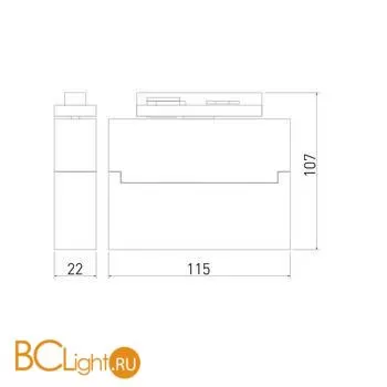 Трековый светильник Elektrostandard Arda 85015/01 a057435 - Фото 8
