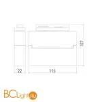 Трековый светильник Elektrostandard Arda 85015/01 a057435 - Фото 8