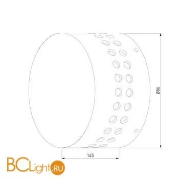 Уличный настенный светильник Elektrostandard Arkada 1585 TECHNO LED a039997 - Фото 2