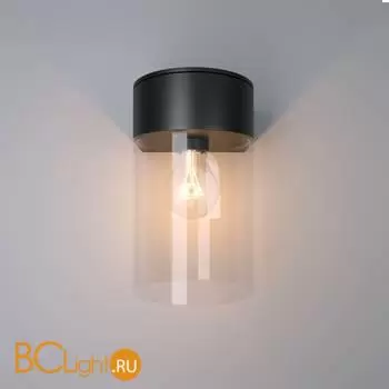 Уличный настенный светильник Elektrostandard Atrani new 35085/D черный a062520 - Фото 1