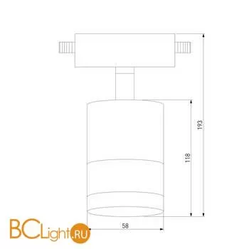 Трековый светильник Elektrostandard Avantag LTB27 a040961 - Фото 5