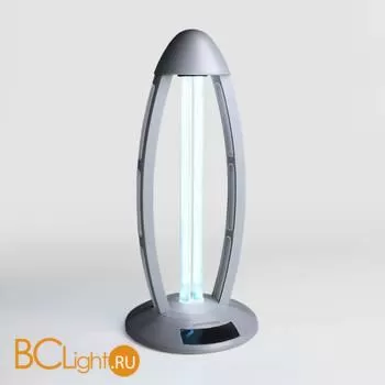 Бытовой бактерицидный ультрафиолетовый светильник Elektrostandard UVL-001 Серебро - Фото 3