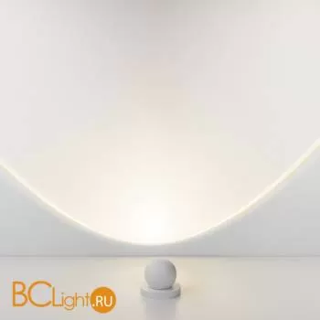 Садово-парковый фонарь Elektrostandard Ball 35143/S белый a057632 - Фото 3