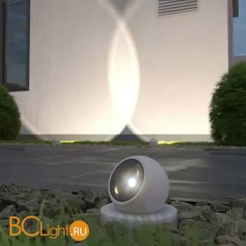 Садово-парковый фонарь Elektrostandard Ball 35143/S белый a057632 - Фото 0