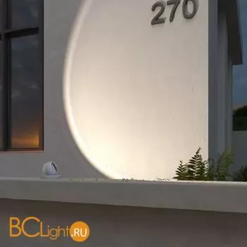 Садово-парковый фонарь Elektrostandard Ball 35143/S белый a057632 - Фото 1