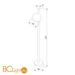 Садово-парковый фонарь Elektrostandard Ball 35143/F a057633 - Фото 5