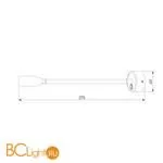 Бра Elektrostandard Band MRL LED 1020 черный a039998 - Фото 2